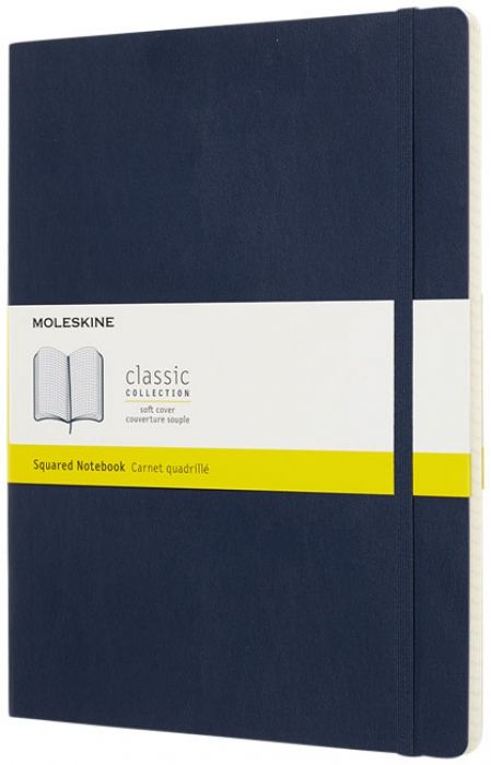 Classic XL softcover notitieboek - ruitjes - 1