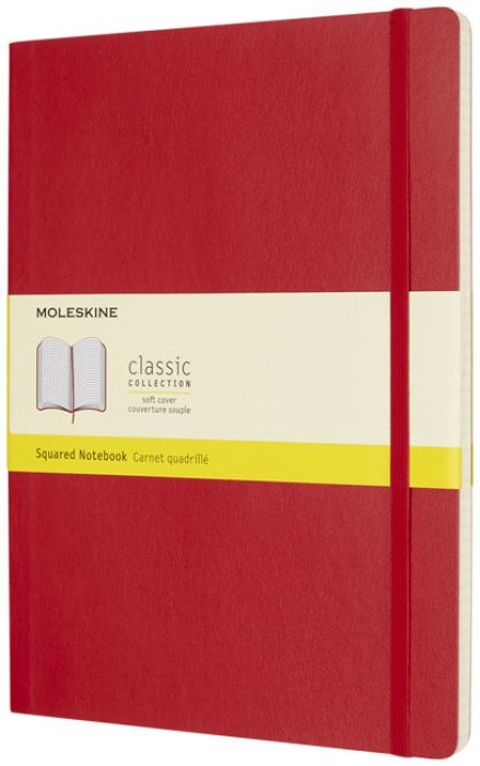 Classic XL softcover notitieboek - ruitjes - 1