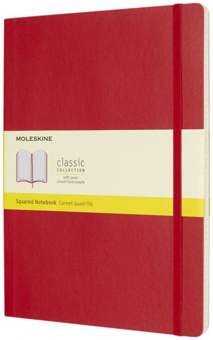 Classic XL softcover notitieboek - ruitjes - 1