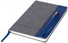 Heathered A5 notitieboek met ruimte voor een pen