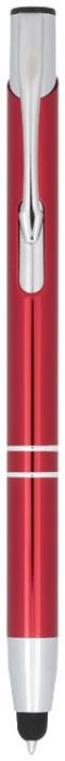 Moneta geanodiseerde aluminium stylus balpen - 1