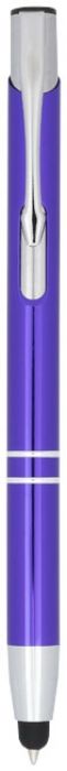 Moneta geanodiseerde aluminium stylus balpen - 1