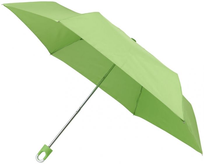 Emily 21" opvouwbare paraplu met carabiner clip - 1