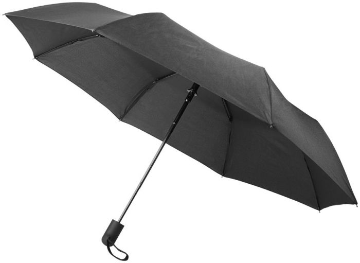 Gisele 21" heathered automatische paraplu - 1