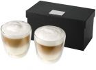 Boda 2 delige koffieset van glas - 1