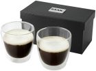 Boda 2 delige koffieset van glas - 2