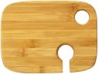 Mill houten hapjesbord met wijnglashouder - 2