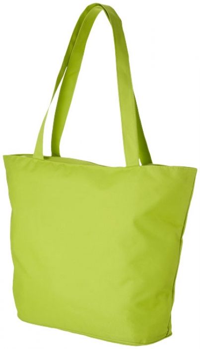 Panama polyester draagtas met rits - 1