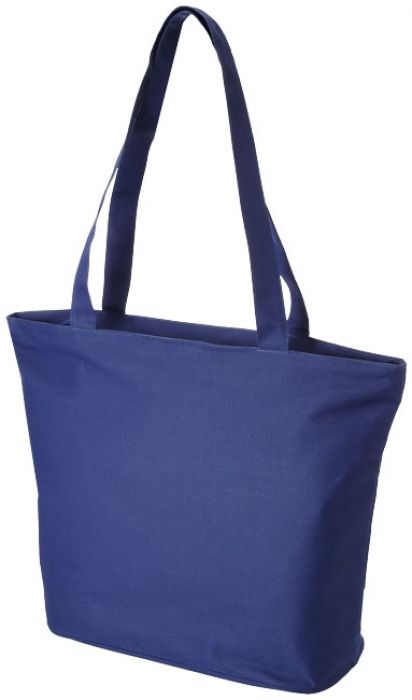 Panama polyester draagtas met rits - 1