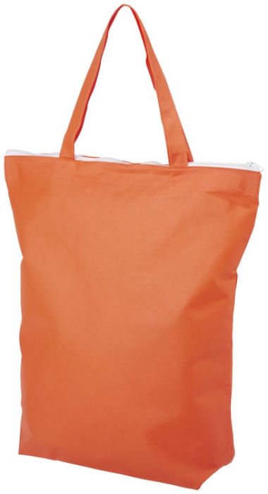 Privy non woven draagtas met korte hengsels en rits - 1