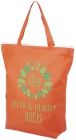 Privy non woven draagtas met korte hengsels en rits - 3