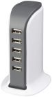 Tower bureau AC adapter met 5 USB poorten - 1