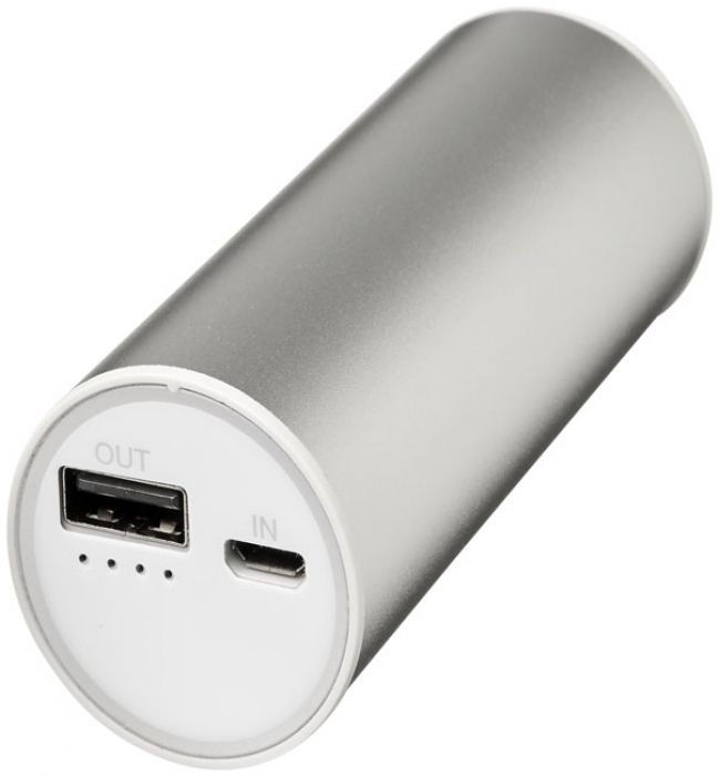 Bliz 6000 mAh powerbank met geïntegreerde 2-in-1-kabel - 1