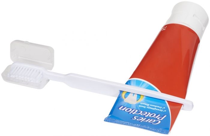 Dana tandenborstel met tandpasta-pusher - 1
