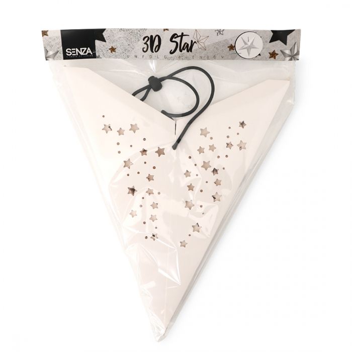 SENZA 3D Star White - 1