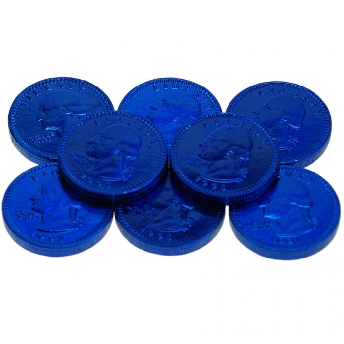 Munt Koningsblauw 2,2 cm - 1