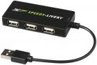 Baksteenvormige 4 poorts USB hub - 3