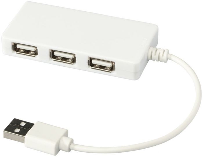 Baksteenvormige 4 poorts USB hub - 1