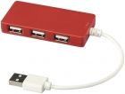 Baksteenvormige 4 poorts USB hub