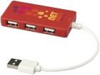 Baksteenvormige 4 poorts USB hub - 3