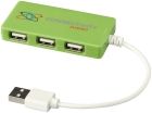Baksteenvormige 4 poorts USB hub - 3