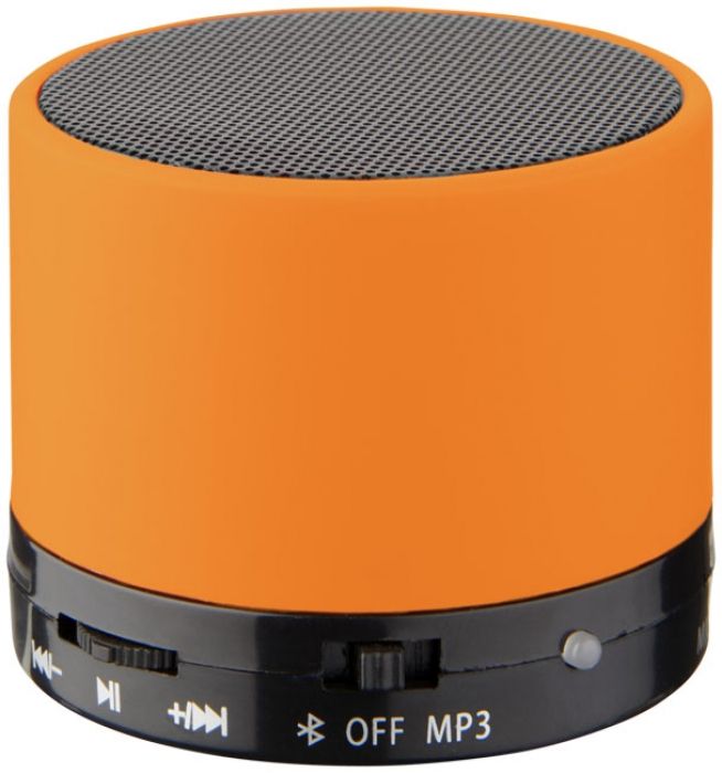 Duck cilinder Bluetooth® speaker met rubberen afwerking - 1