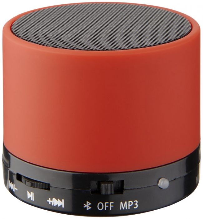 Duck cilinder Bluetooth® speaker met rubberen afwerking - 1
