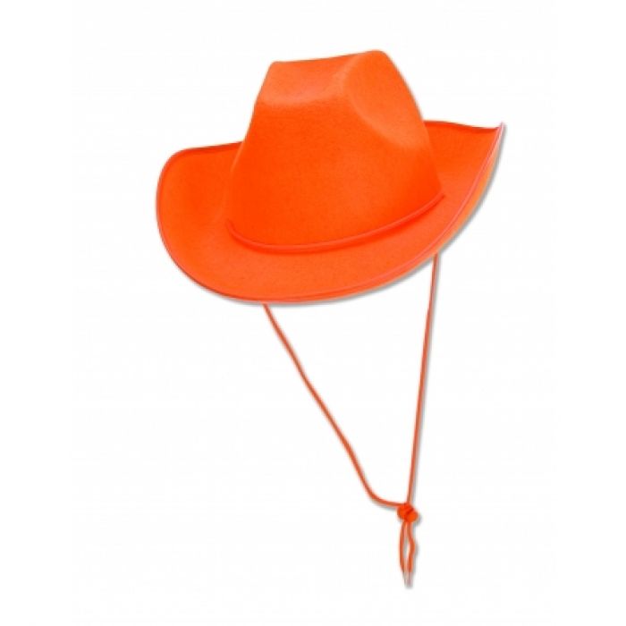 Oranje cowboyhoed - 1