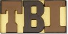Chocoladeletters "KLEIN" 3 stuks in geschenkdoos (405 gram)