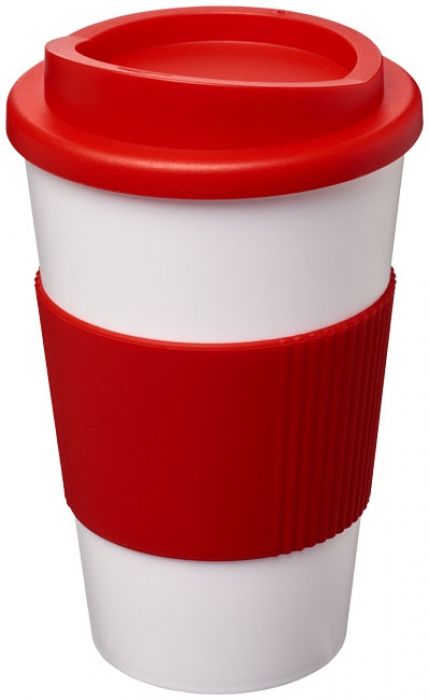 Americano® 350 ml geïsoleerde beker met grip - 1