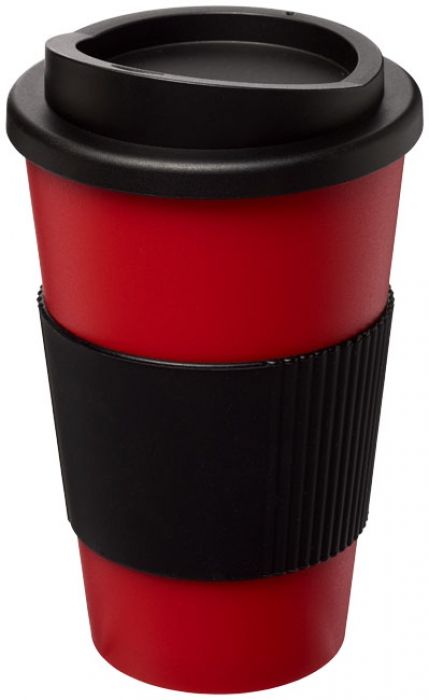 Americano® 350 ml geïsoleerde beker met grip - 1