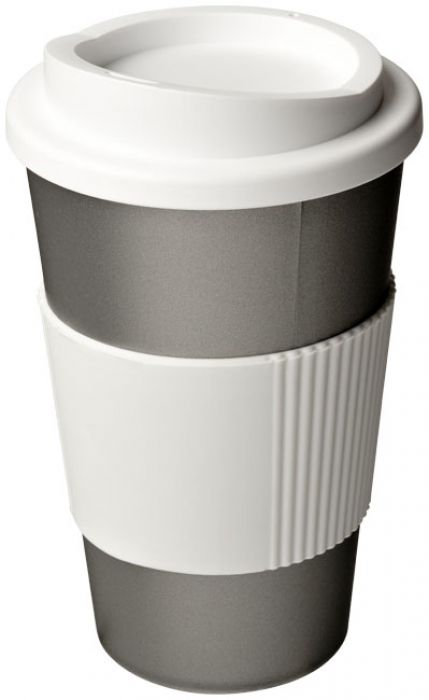 Americano® 350 ml geïsoleerde beker met grip - 1