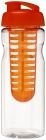 H2O Base® 650 ml sportfles en infuser met flipcapdeksel - 2