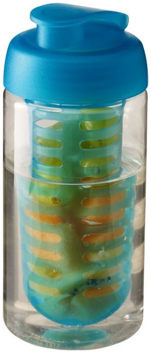 H2O Bop® 500 ml sportfles en infuser met flipcapdeksel - 1