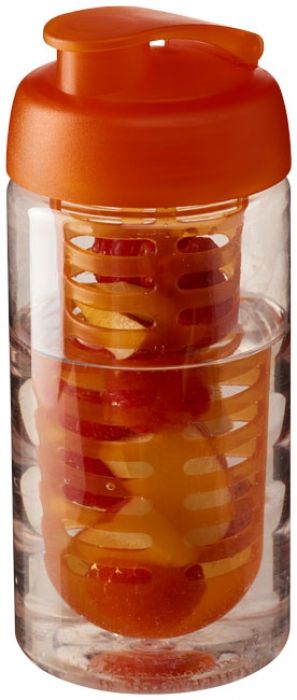 H2O Bop® 500 ml sportfles en infuser met flipcapdeksel - 1