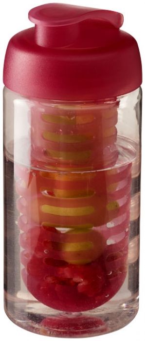 H2O Bop® 500 ml sportfles en infuser met flipcapdeksel - 1