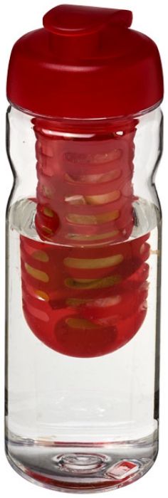 H2O Base Tritan™ 650 ml sportfles en infuser met flipcapdeksel - 1