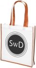 Large contrast non woven boodschappentas - 3