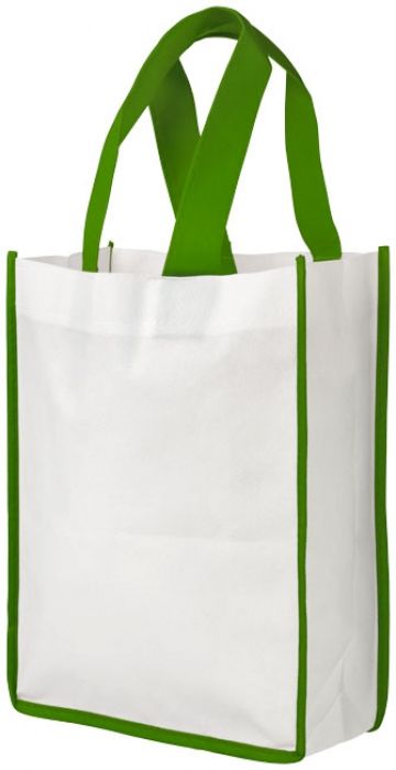 Small contrast non woven boodschappentas - 1