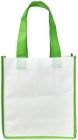 Small contrast non woven boodschappentas - 2