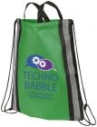 Reflective non woven rugzak met trekkoordsluiting - 3