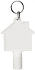 Maximilian huisvormige meterbox-sleutel met sleutelhanger - 2