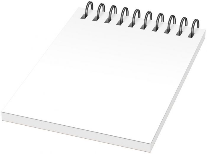Desk-Mate® A6 wire-o notitieboek met PP-omslag - 1