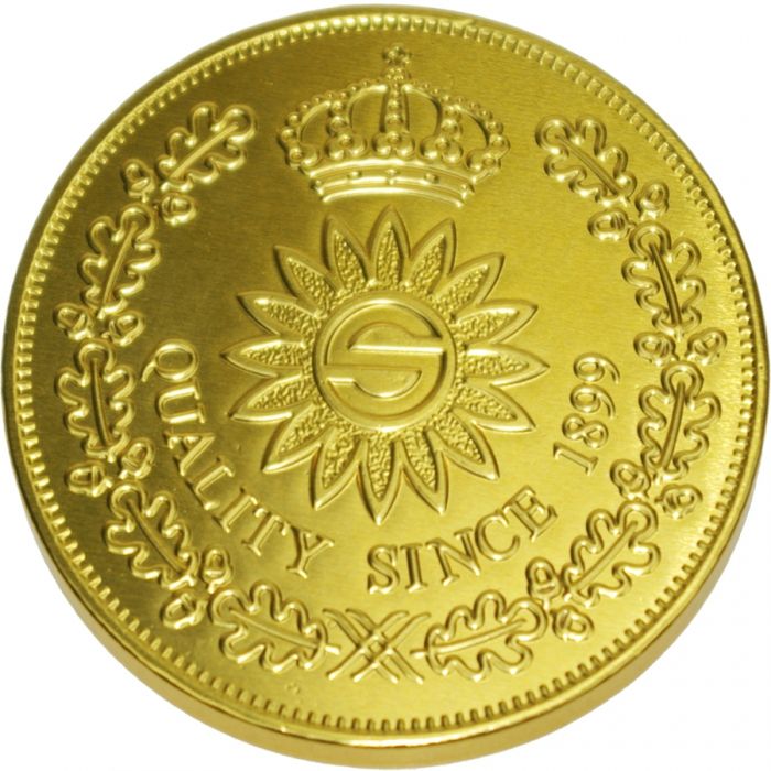 Gouden munt 7,5 cm - 1