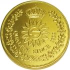 Gouden munt 7,5 cm