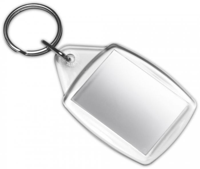 Kunststof sleutelhanger Leo - 1
