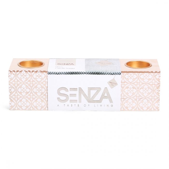 SENZA Vibes Block Candle Holder - 1