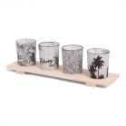 SENZA Urban Jungle Candle Light Tray - 3