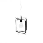 SENZA LED Hanging lamp with timer rectangle