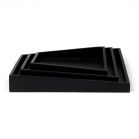 SENZA Asymmetric trays /3 black - 1
